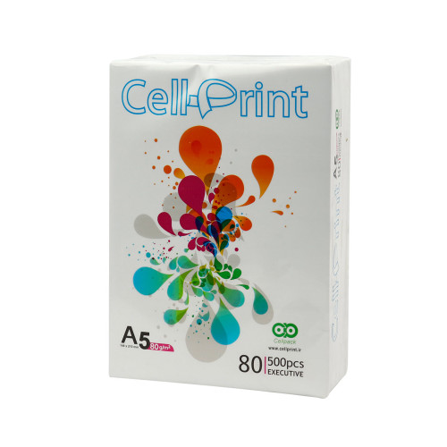 کاغذ Cell Print 80g A5 بسته 500 عددی