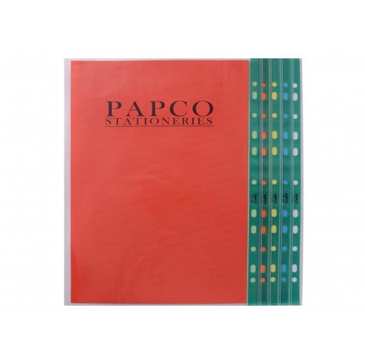 کاور کاغذ A4 پاپکو Papco A4-11 بسته 100 عددی - سفید