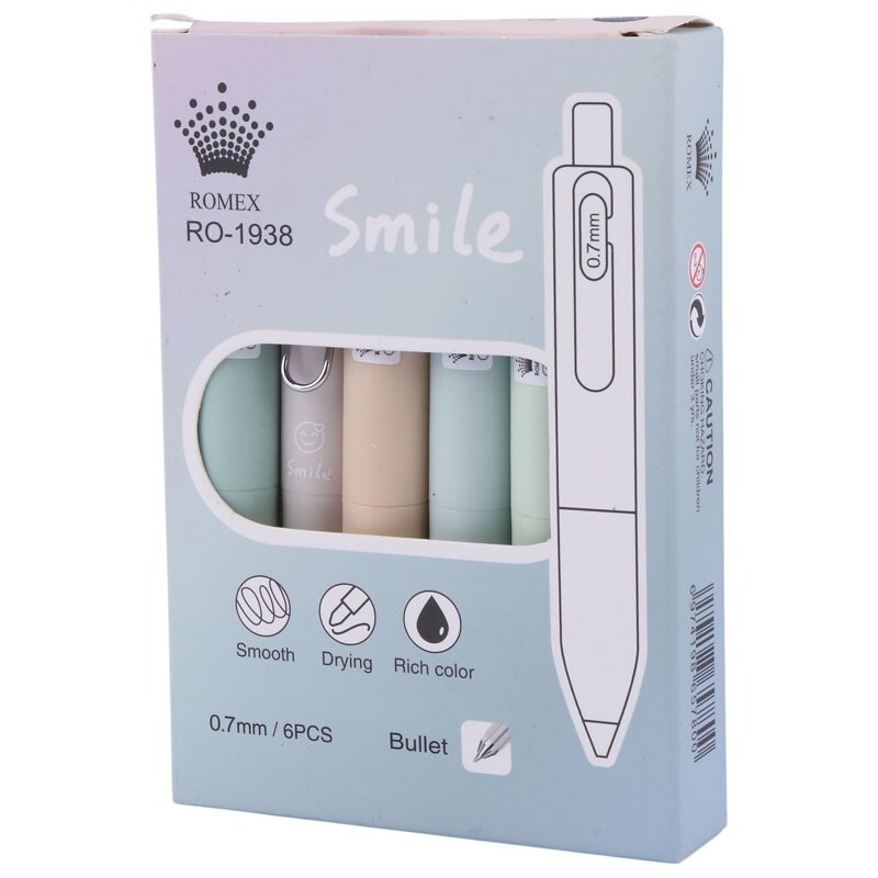 روان نویس رومکس 0.7 میلی متری RO-1938 بسته 6 عددی
