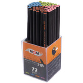 مداد مشکی MGM BLACK CROW بسته 72 عددی