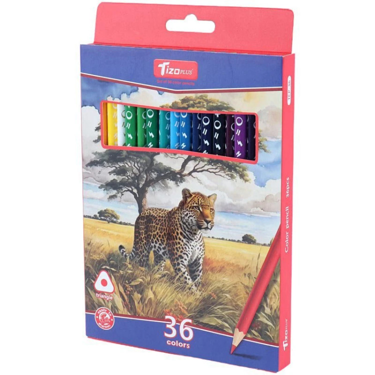 مداد رنگی 36 رنگ تیزو TCP-36